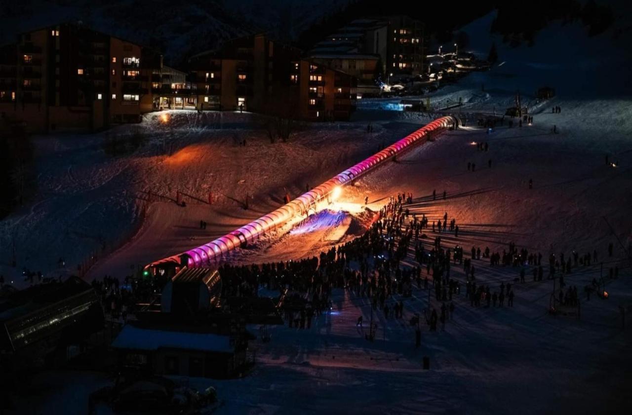 Апартаменты Auris Les Gentianes Station Alpe Huez Экстерьер фото