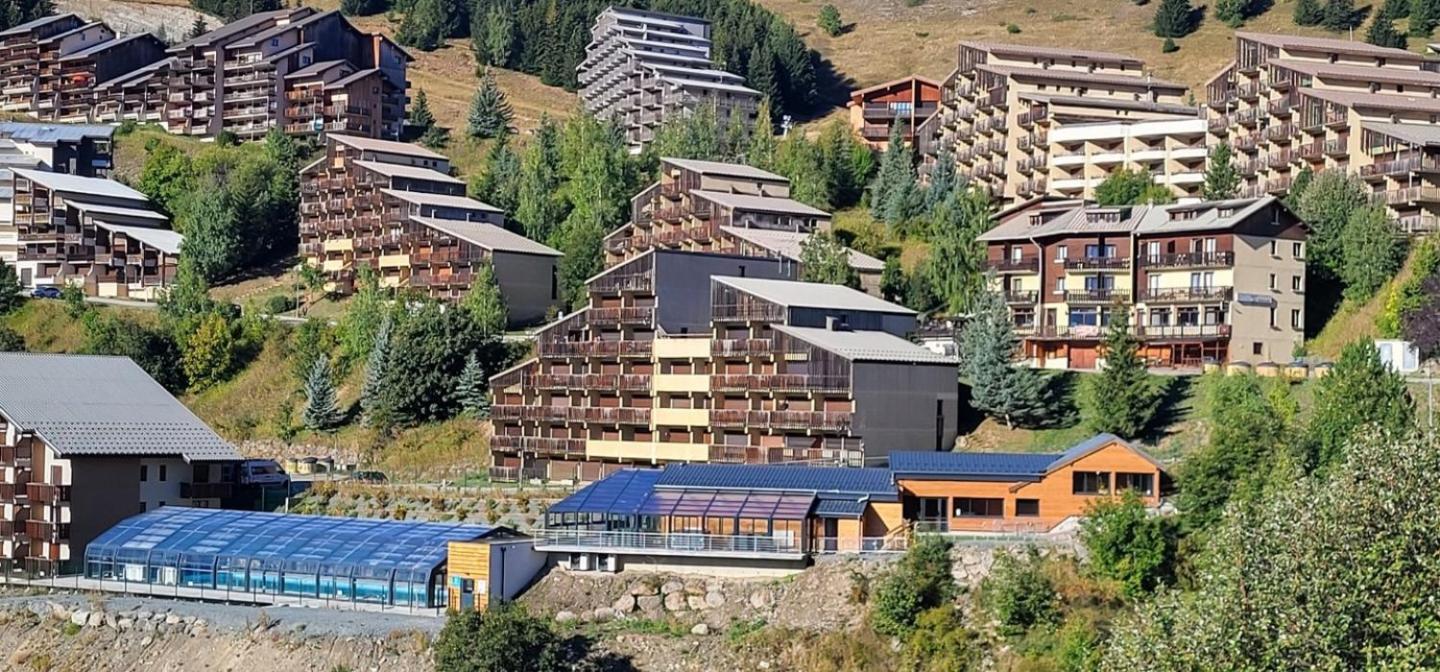 Апартаменты Auris Les Gentianes Station Alpe Huez Экстерьер фото
